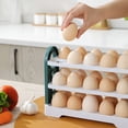 thumbnail image 4 of Guozer Eggs Container for Refrigerator Shatterproof Eggss Tray Kitchen Organizer, 4 of 6