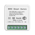 thumbnail image 1 of Tuya Smart WiFi Light Switch 2 Way Timer 16A Voice Remote Control Breaker Module, 1 of 5