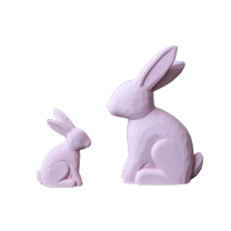 LEWEEN Easter Wooden Figurine, Creative Desktop Window Display Decor, Easter Decor For Children's Room Photography - Easter Decorations Home Decoration