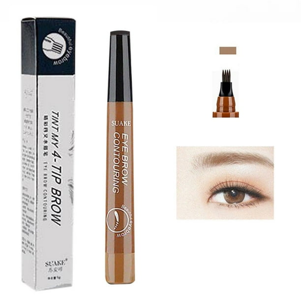 Promotion!Maojin lápiz de cejas resistente al agua punta de horquilla ceja de larga duración 5ml