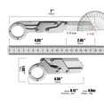 thumbnail image 3 of HLONK 4.5-Inch Paring Knife with Self-Sharpening Blade Cover  High Carbon-Stainless Steel Kitchen Knife with Ergonomic Handle  Razor-Sharp Knife Silver, 3 of 5