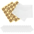 thumbnail image 1 of IFANLANDOR 1Set Wedding Thank You Cards with Envelopes Transparent Vintage Paper for Invitations and Letters, 1 of 8