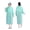 Mint Green, variant on Raincoat Raincoat Women's Waterproof Coat Foldable Rain Jacket for Rainy Days EVA Material Lightweight Outerwear Portable Rain Gear for Adults Women'S Waterproof Coat