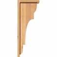 thumbnail image 3 of 5 1/2"W x 10"D x 26"H New Brighton Smooth Corbel w/Backplate, Western Red Cedar, 3 of 9
