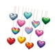 thumbnail image 5 of 12 serpentinas de papel con forma de corazón de colores para colgar, decoración para el Día de Valentín, para fiestas de carnaval., 5 of 9