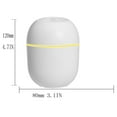 thumbnail image 4 of TUTUnaumb USB Humidifier With Lights, Portable Mini Low Noise Humidifier, Quiet Cool Mist Humidifier for Bedroom and Office, Plants, Easy to Clean-White, 4 of 4