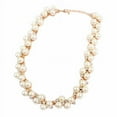 thumbnail image 2 of AYYUFE Elegant Lady Pearls Shiny Rhinestone Collar Necklace Valentine's Day, 2 of 6