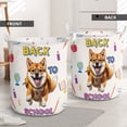 thumbnail image 2 of Back to School Cute Shiba Inu Foldable Laundry Basket Shibas Dog Lovers Gifts Idea Organizer Storage with Handles - 13010, 2 of 5