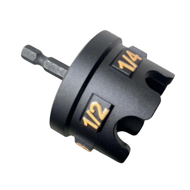 Accesorio de taladro con cremallera para varilla roscada de 1/4", 3/8" y 1/2". Destornillador de tuercas hexagonal versátil para