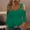 Green, variant on Date Night Shirts Oversized Tshirts Cold Shoulder 2024 Women's Fashion Casual Printed Shoulder Leakage Short Sleeve Pullover Short Sleeve Blue 4X