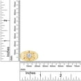 thumbnail image 5 of AFFY 5/8 Carat Round White Natural Diamond Solitaire Men's Wedding Band Ring In 14k Solid Yellow Gold (0.63 Cttw) Ring Size-11, 5 of 6