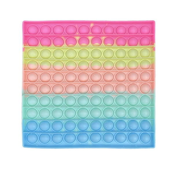100 Pop Bubble Giant Fidgets Toy for Kids Teens Adult, Pop Pops Popper