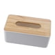thumbnail image 5 of Soporte De La Caja De Tejido De Tapa De Pino, Organizador Extraíble Para La Oficina De Automóviles En Casa, 5 of 7