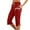 Red, variant on Women Fashion Comfortable Casual Mid Waist Sport Pants Women Workout Pants Womens Casual Baggy Hop Pants Womens Striped Pants Casual Sweat Track Pants Patterned Pants Big And Tall Beach Pants Womens