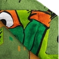 thumbnail image 2 of Les Tortues Ninja Couverture en Peluche pour Enfants, 100 % Polyester, 2 of 5