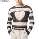 thumbnail image 2 of Camiseta De Manga Larga Con Estampado De Moda Para Hombres INCERUN Voz De Amor Real Cavando En El Pecho Gao Jiahui unisex, 2 of 2