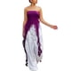 thumbnail image 1 of Blusa tubo asimétrica elegante, suelta, sin mangas, color morado oscuro, talla L, 1 of 8