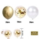 thumbnail image 5 of Globos Dorados Sailing 60 Piezas Helio Confeti para Bodas Cumpleaños Baby Shower, 5 of 5