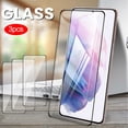 thumbnail image 1 of WREESH For Samsung S21 Clear Tempered Glasses Screen Protector Film 6.2-Inch 3PC, 1 of 2
