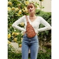 thumbnail image 2 of BOSTANTEN Small Sling Bag for Women Leather Crossbody Bags Fanny Pack Chest Bag for Travel, 2 of 7