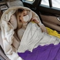 thumbnail image 5 of Non-Binary Pride Flag Throws Blanket Fleece Soft Cozy Warm Plush for Travel Chair Bedroom Living Room Sofa 80"x60", 5 of 7