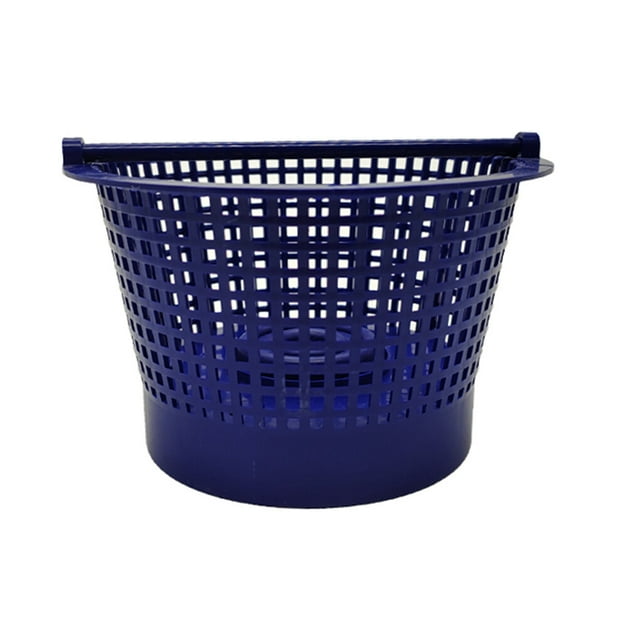 Skimmer Basket with Fine Mesh Wear-resistant Replacement Pool Removable Lightweight Swimming Pool Skimmers with Handle Practical Replacement Filter Debris