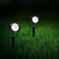 thumbnail image 4 of Adjustable Floodlight, Low Voltage Landscape Lights for Garden Pathway, Waterproof LED Spotlight with Rotatable Head for Paths, Balcony, Patio, Hotel Lawn (4PCS, White), 4 of 5
