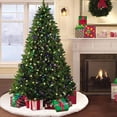 thumbnail image 3 of Christmas Tree Skirt Embellishment Plush Tree Bottom Mat  Party Decoration 122cm, 3 of 10