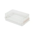 thumbnail image 2 of Caja para Almacenamiento de Queso con Tapa Transparente | Guía para Cortar en Rodajas Uniformes | Conservador Multiusos para Mantequilla, Margarina, Queso, Postres | 16.5 x 9.5 x 5cm | 1 Pieza, 2 of 9