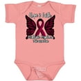 thumbnail image 3 of Inktastic Multiple Myeloma Cancer Awareness Hope & Faith with Butterfly Ribbon Boys or Girls Baby Bodysuit, 3 of 5