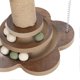 thumbnail image 1 of Cat Scratching Post Vertical Sisal Scratching Pole Claw Grinding Anxiety Reduction Kitten Post Scratcher Toys Set, 1 of 3