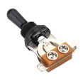 thumbnail image 1 of 3 Way Guitar Switch 3 Way Switch Guitar Metal 1Pc 3 Way Toggle Switch With Black Tip Replacement Part For Style Electric GuitarSilver, 1 of 8