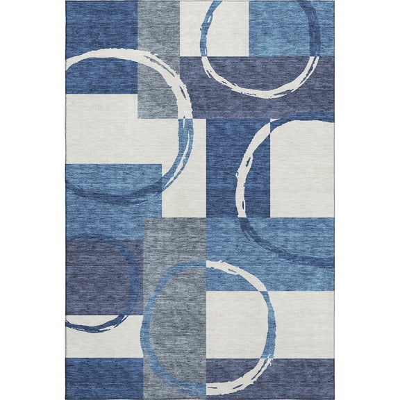 Dalyn Rugs Premium Machine Washable Mayfield AMF943 Blue 2'6" x 3'10" Rug