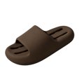 thumbnail image 2 of Willtoo Womens Shower Shoes Open Toe Non Slip Slides Cozy Hollow Drain Slip on Sandals Lightweight Indoor Slippers, 2 of 3