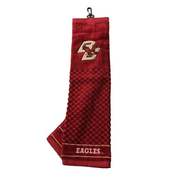 Teamgolf 27510 16 x 25 in. Boston College Embroidered Golf Towel