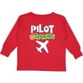 thumbnail image 3 of Inktastic Pilot in Training Airplane Boys Future Job Boys or Girls Long Sleeve Toddler T-Shirt, 3 of 5