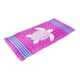 thumbnail image 2 of 101 BEACH Summer Trendy Printed Large Beach Pool Towel - Personalization Available  Pink Turtle, 2 of 4
