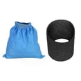 thumbnail image 2 of 1 Set Dust Bag Filter For Einhell Wet And Dry Vacuum Cleaner TC-VC 1800 TC-VC 1820 TC-VC 1820 SA TC-VC 1812 S TC-VC 1815 26-27s, 2 of 5