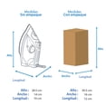 thumbnail image 4 of Plancha de vapor Black & Decker Con Suela de Titanio y Turmalina, 4 of 5