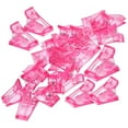 thumbnail image 4 of 40 Pcs Nail Clip Pink Abs Crystal Glue Manicure, 4 of 5