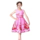 thumbnail image 1 of Sunny Fashion Vestido para Niñas Rosa Flor Doble Lazo Fiesta Vestido Veraniego Casual 9-10 Años, 1 of 10