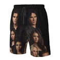 thumbnail image 5 of The Vampire Diaries Men's Beach Shorts Swim Trunks Casual Quick Dry Board Shorts Swimwear with Mesh Lined and Pockets, 5 of 8