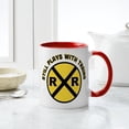 thumbnail image 4 of CafePress - Still Plays With Trains - 11 oz Ceramic Mug - Novelty Coffee Tea Cup, 4 of 4