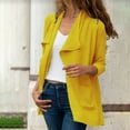 thumbnail image 2 of Lindreshi Shackets for Women 2023 with Pockets Women Solid Color Casual Long Sleeve Pocket Mid-Length Cardigan Tops Blouse Coat, 2 of 5