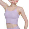 thumbnail image 1 of Timegard Longline Sports Bra for Women Full Coverage High Support Breathable Workout Running Yoga Bras, 1 of 5