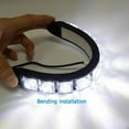 thumbnail image 6 of 1 Pair 12V Car 9-Led Flexible Drl Daytime Running Lights Bar Fog Lamp White, 6 of 8