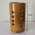 thumbnail image 4 of 1pc Natural Bamboo Utensils Chopsticks Holder Kitchen Flatware Organizer, 4 of 4