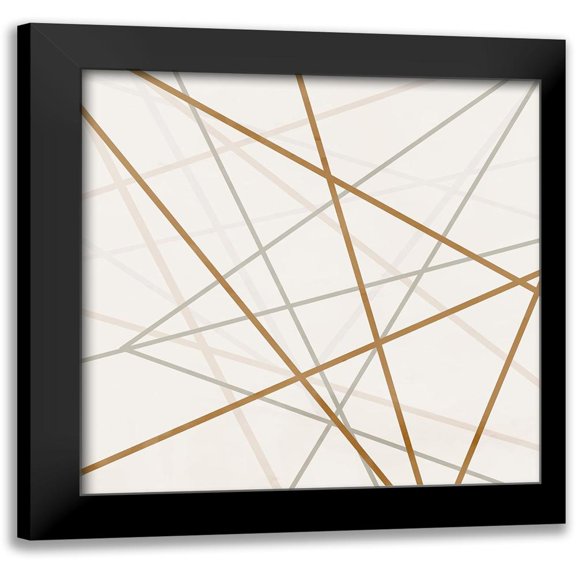 Allen, Kimberly 12x12 Black Modern Framed Museum Art Print Titled - Crossover 2