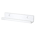 thumbnail image 1 of 12-Inch Transparent Acrylic Record Rack Wall-Mounted Album CD Display Rack, 1 of 5