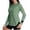 Z-Light Green513, variant on Women's Workout Casual T-Shirts Long Sleeve Soft Solid Color Curved Hem Breathable Round Neck Tee For Fitness Yoga Running And Daily Wear Comfort Tops For Ladies